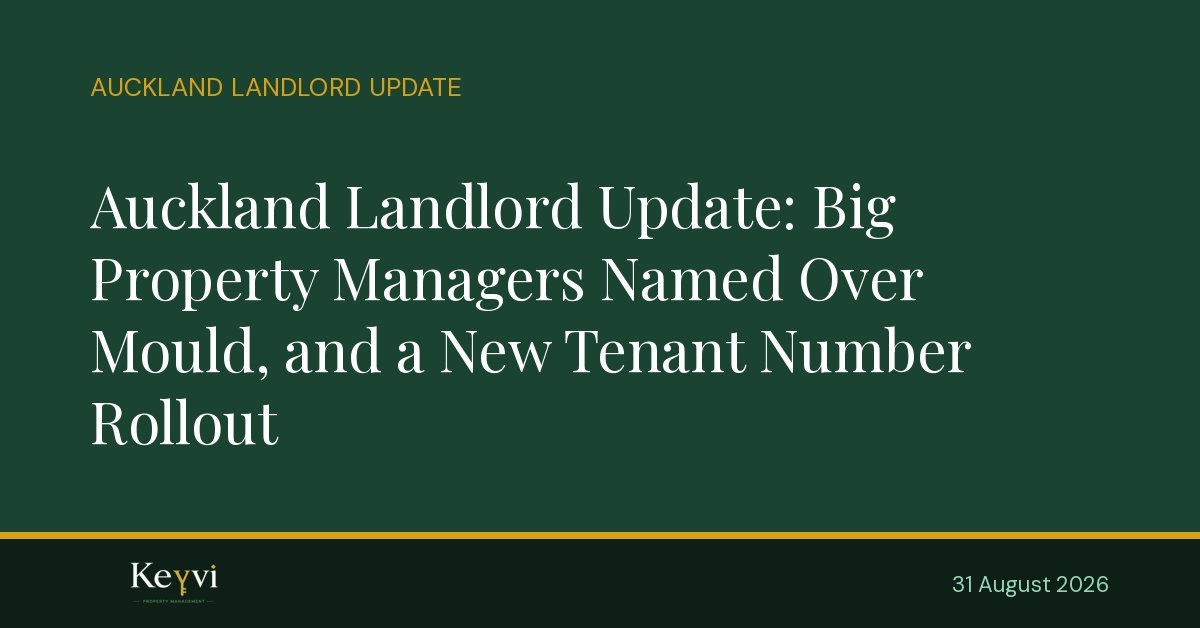 Auckland landlord property manager compliance August 2026